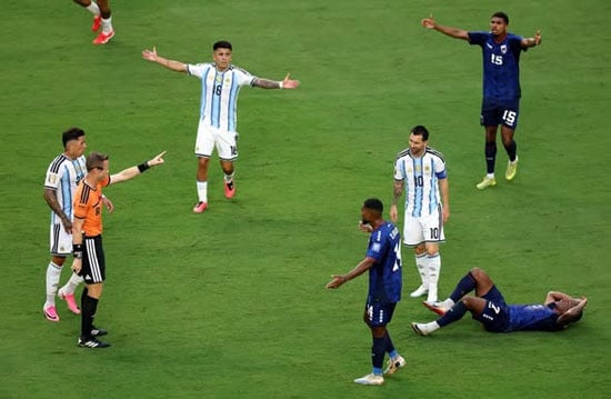 مباراة الرأس الأخضر والأرجنتين