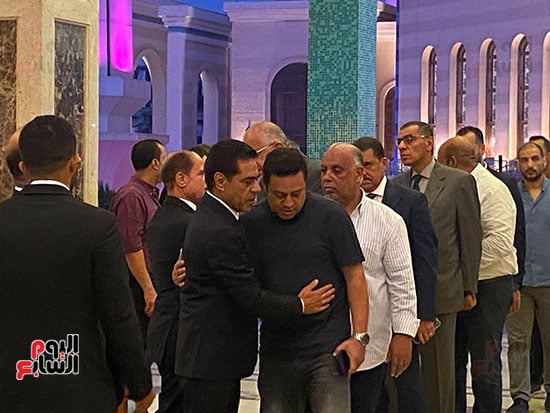 عزاء والد طارق قنديل