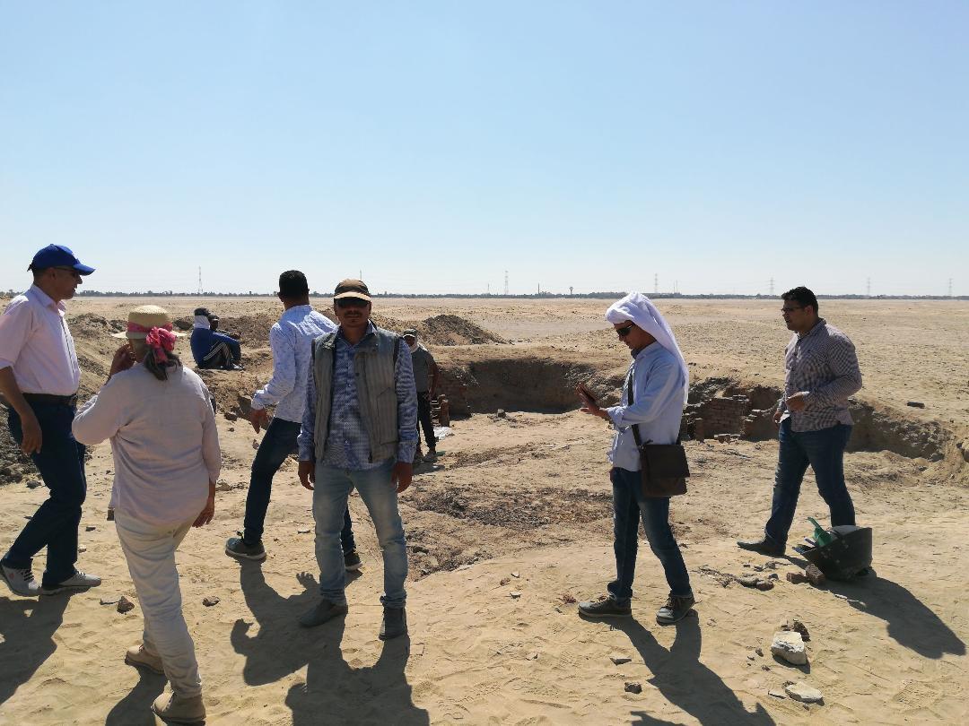 الاكتشافات الأثرية بالمدينة 