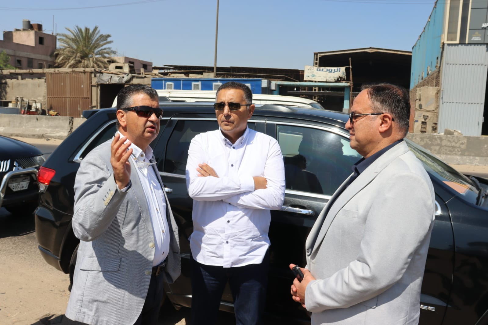 محافظ القليوبية ورئيس الهيئة القومية للأنفاق