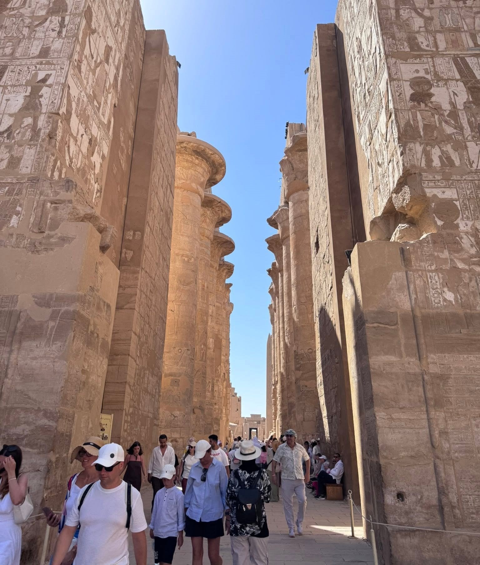 الزيارات السياحية فى معابد الأقصر