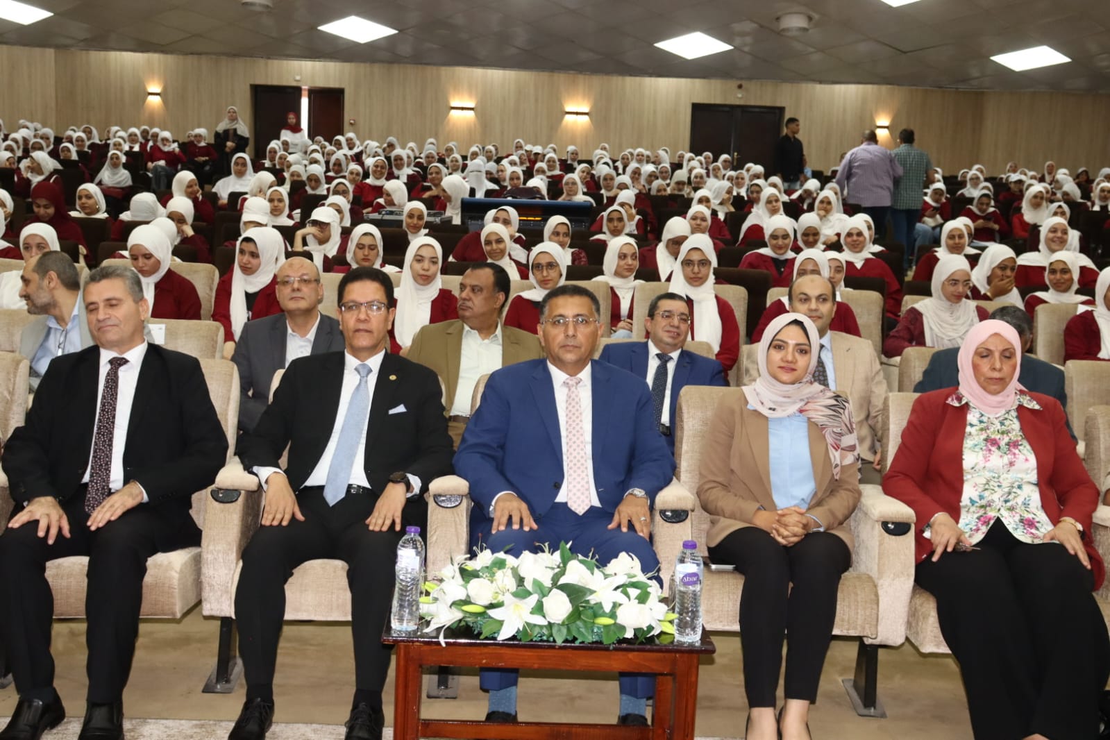 خلال الاحتفالية بجامعة بنها