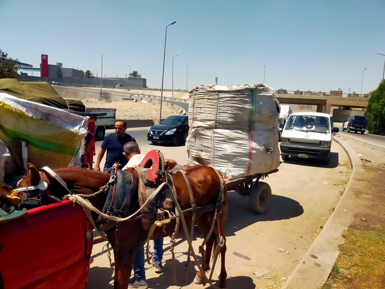 ضبط عربات كارو