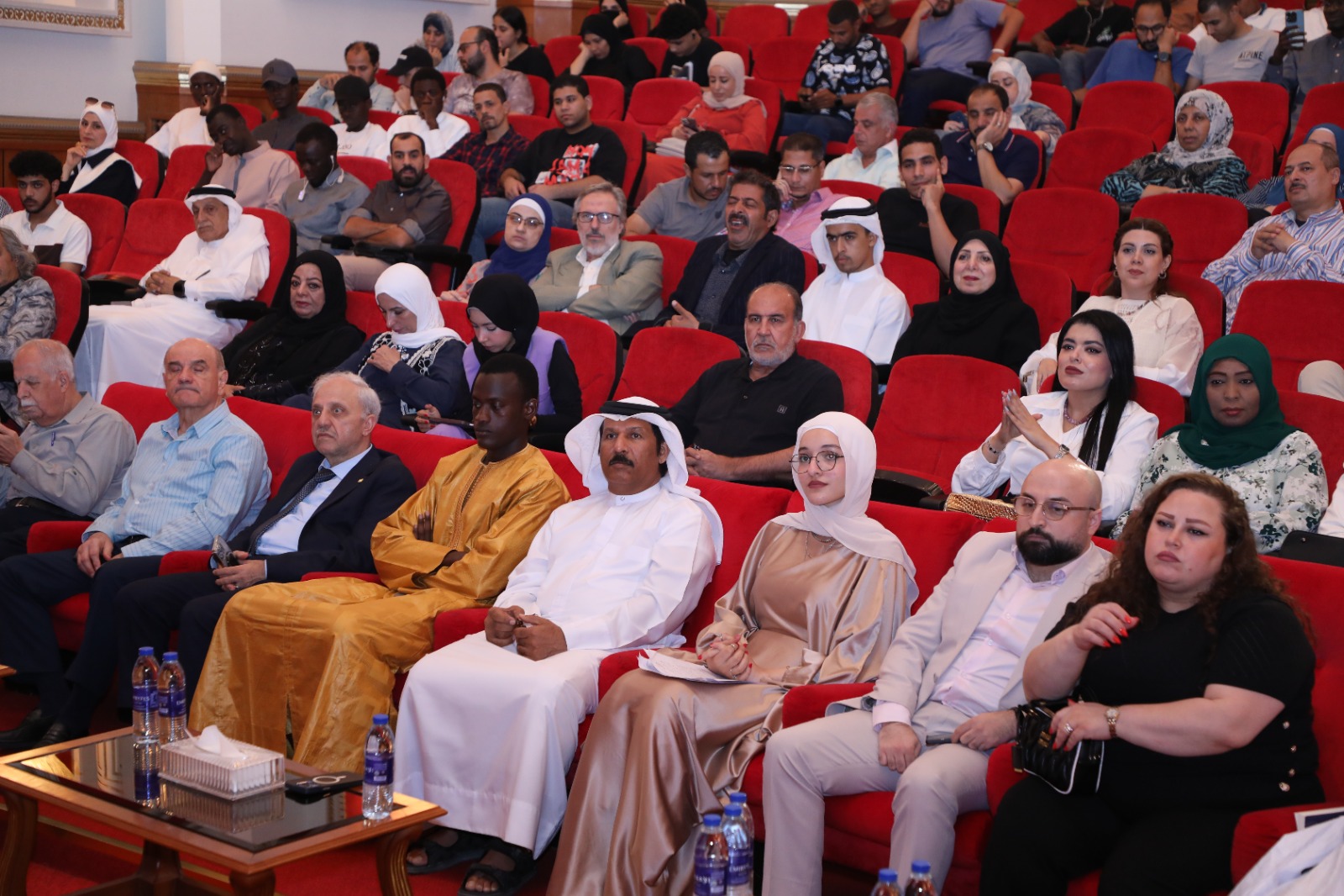 الأمسية الشعرية بحضور الشاعر الكبير محمد البريكى
