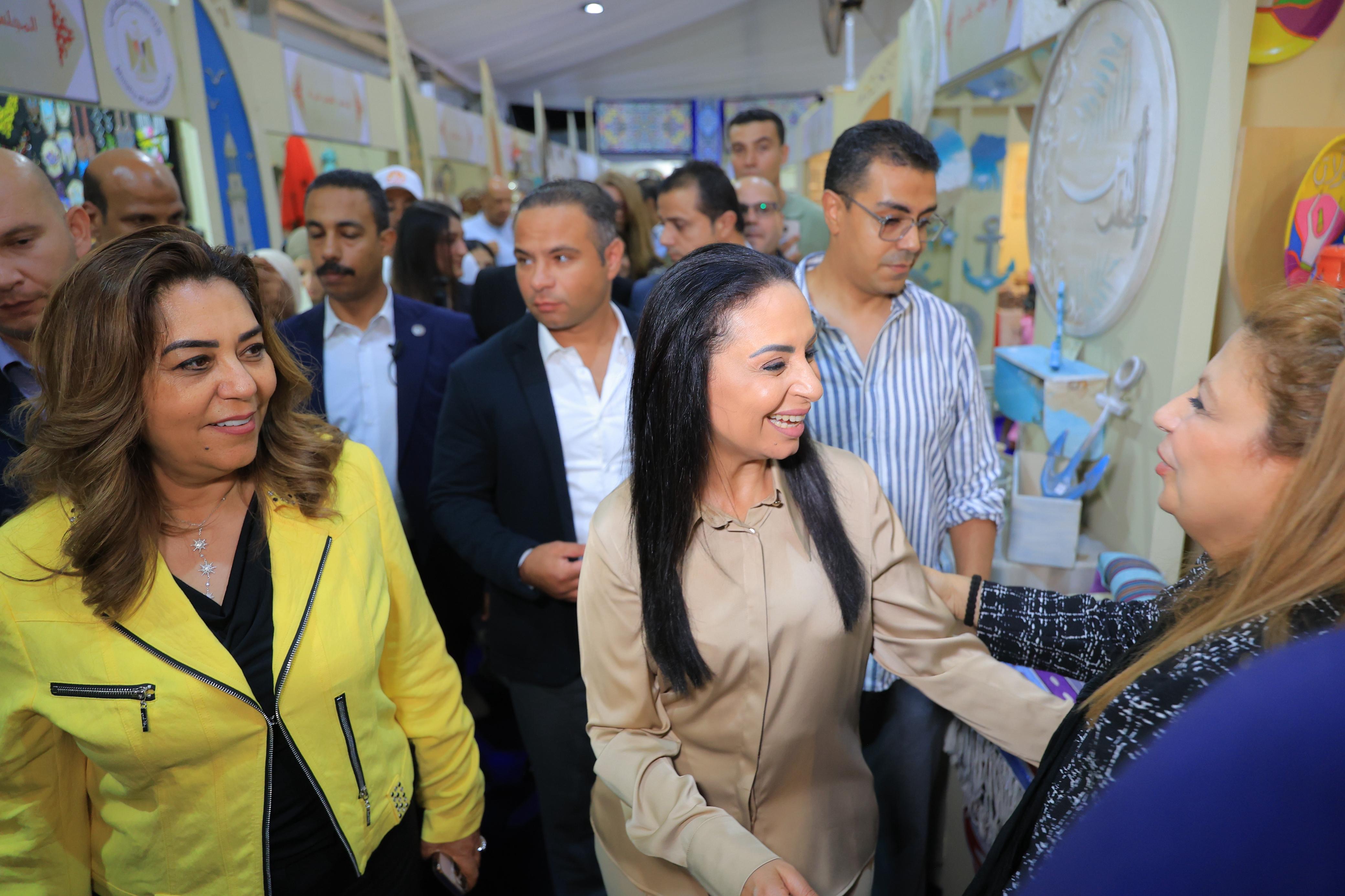 افتتاح معرض ديارنا للحرف اليدوية والتراثية بمارينا 4 الساحل