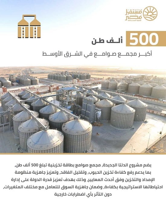 أكبر مجمع صوامع في الشرق الأوسط
