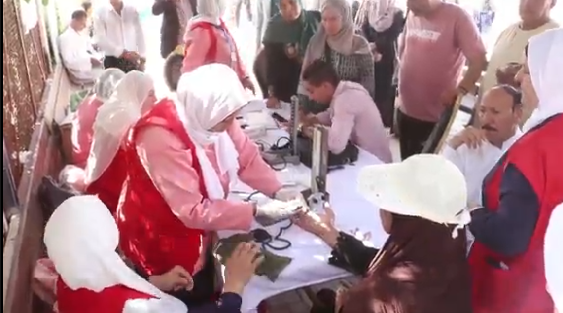 اقبال كبير  من الأهالي على المبادرة