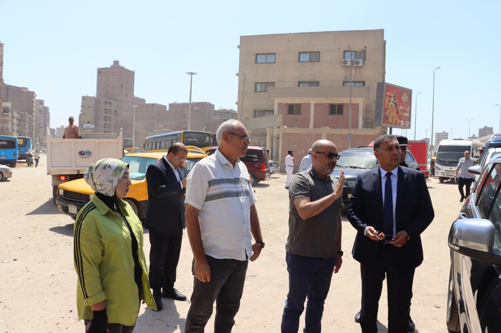 نخافظ القليوبية خلال الجولة