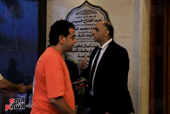 عزاء والد الصحفية دينا عبد العليم (12)
