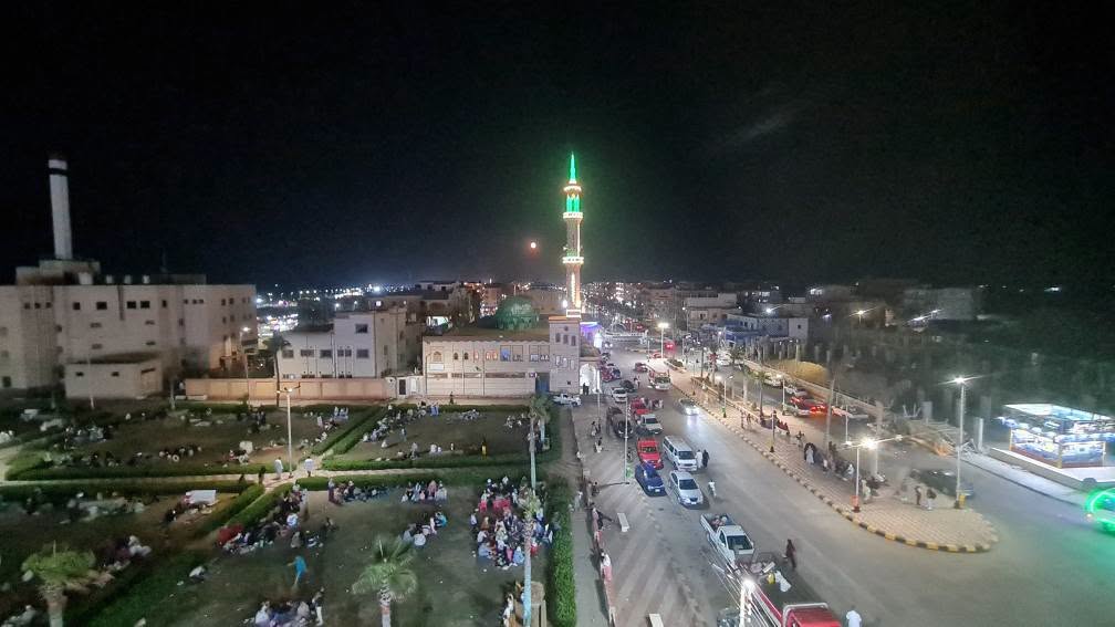 ميدان النرجس بمصيف بلطيم
