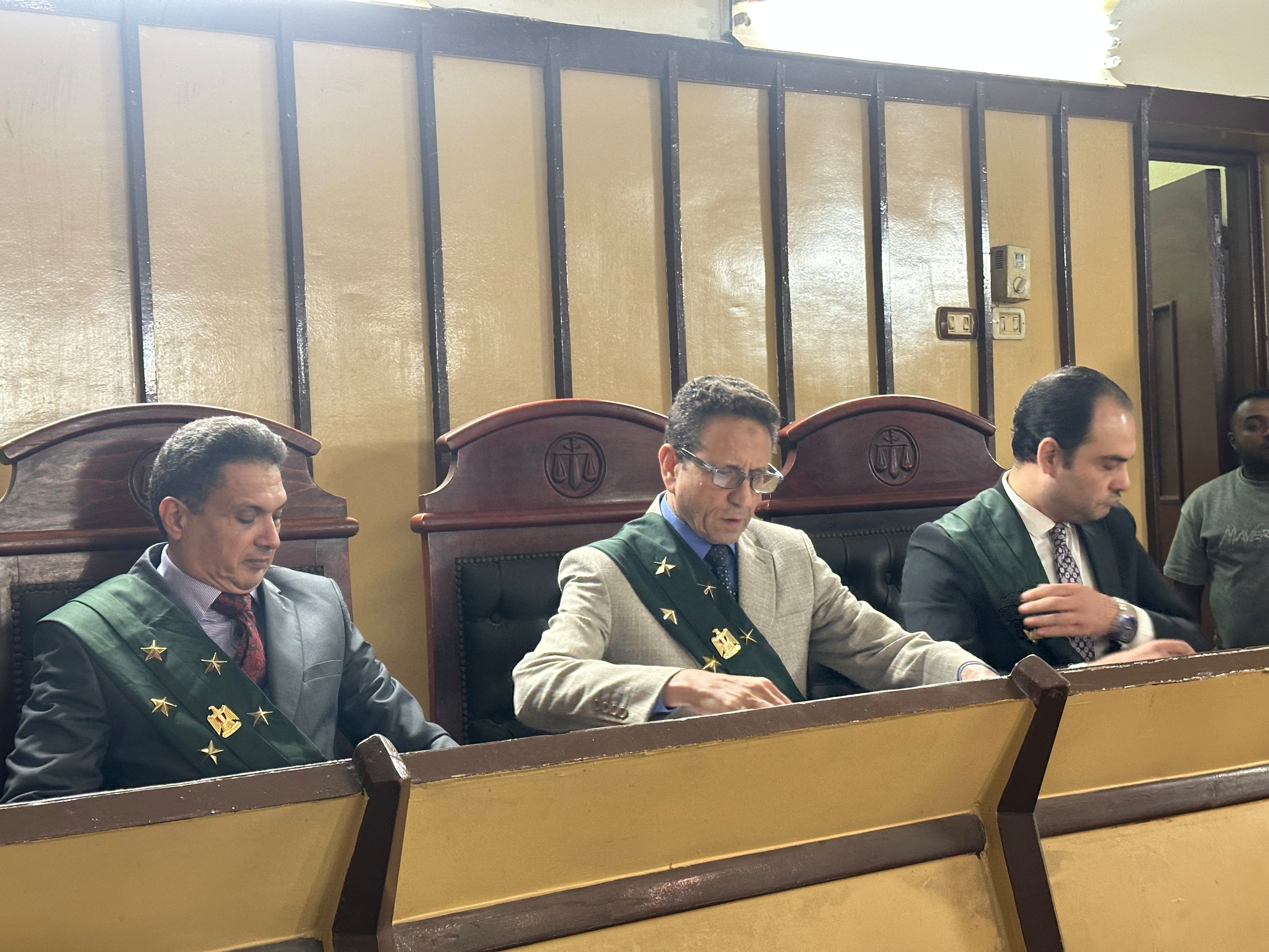 هيئة محكمة الجنايات ببورسعيد