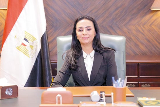 مايا-مرسى-وزيرة-التضامن-الاجتماعى