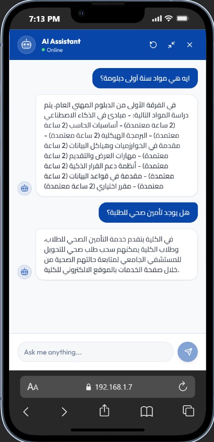 المنصة وما تحتويه من مدخلات  (1)