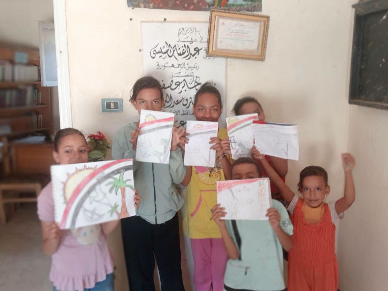 ورش فنية ورسم لدعم الأطفال فى الأنشطة الصيفية بالأقصر