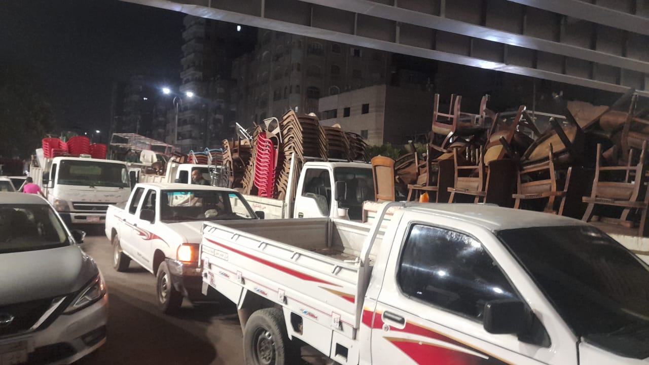 حملة مكبرة لرفع الإشغالات وغلق المحال المخالفة (3)