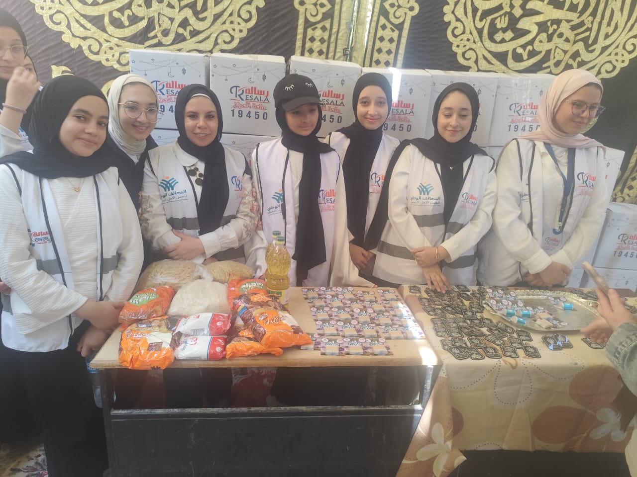 قافلة التحالف الوطنى إيد واحدة بقرية كحك فى الفيوم  (12)