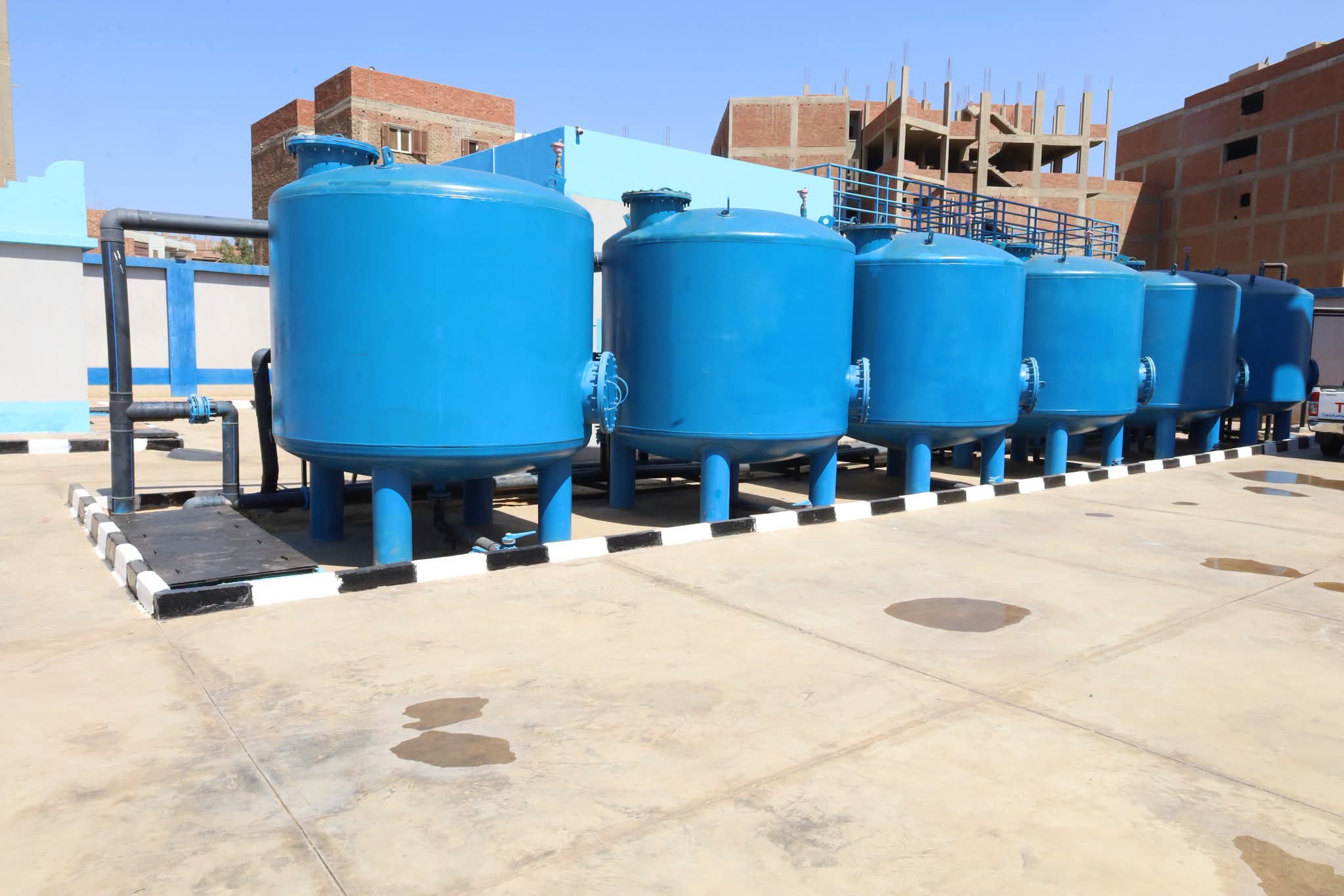 مشروع محطة مياة سندبسك مشروع محطة مياة سندبسك