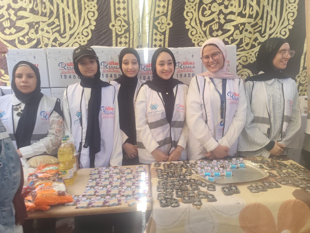 قافلة التحالف الوطنى إيد واحدة بقرية كحك فى الفيوم  (10)