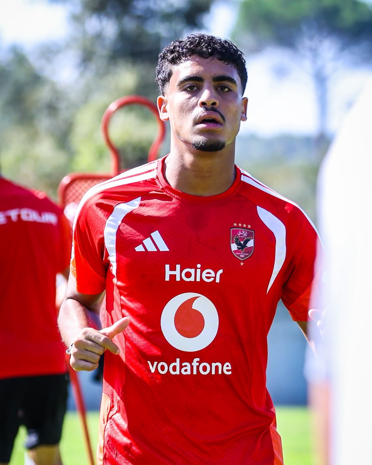 جدية محمد رأفت في تدريب الاهلي
