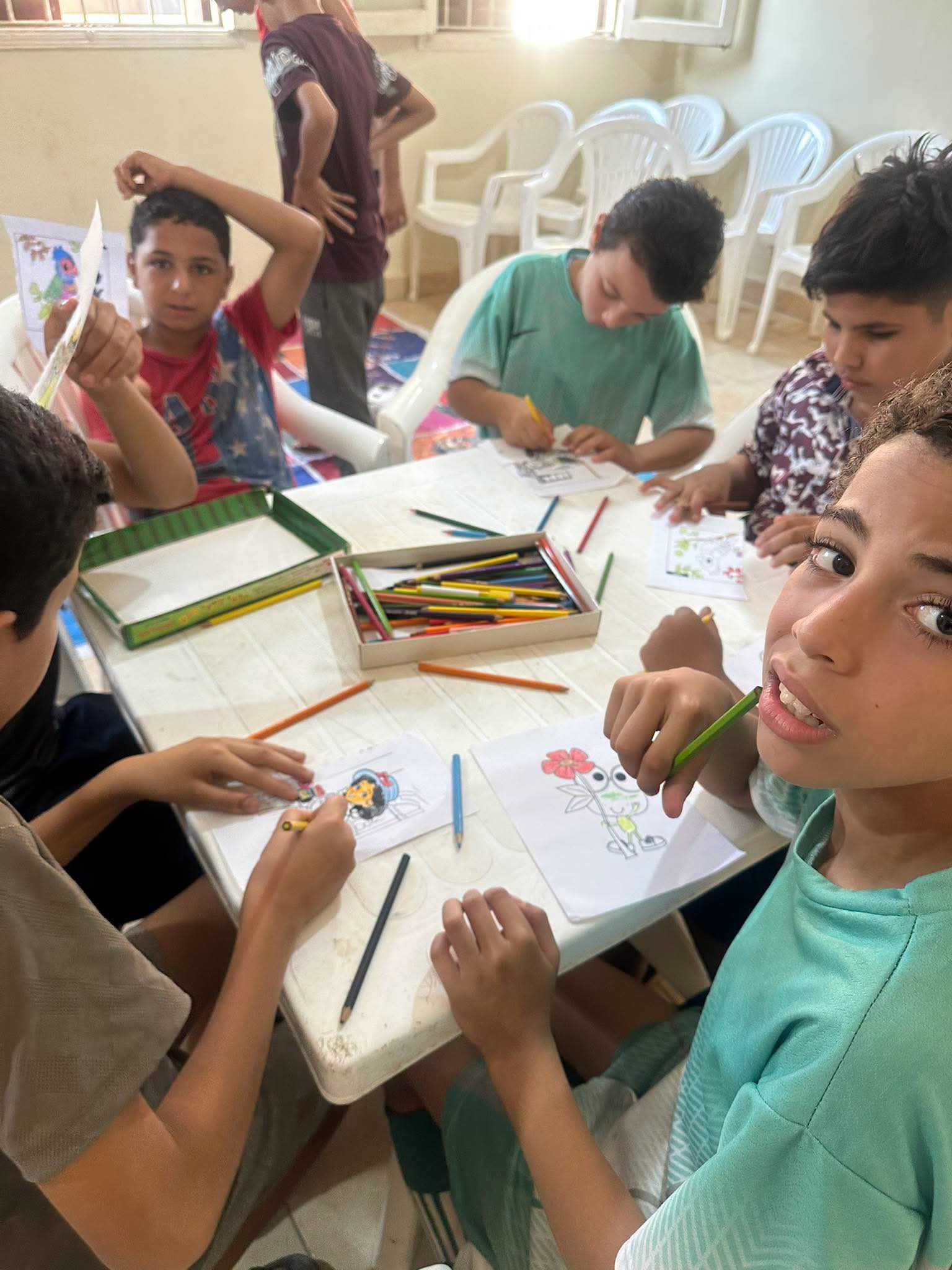 أنشطة التلوين