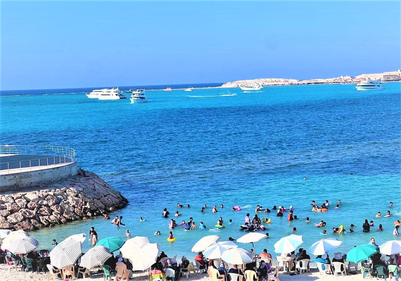 حالة الطقس معتدل ليلا حار نهارا على مطروح حالة الطقس معتدل ليلا حار نهارا على مطروح