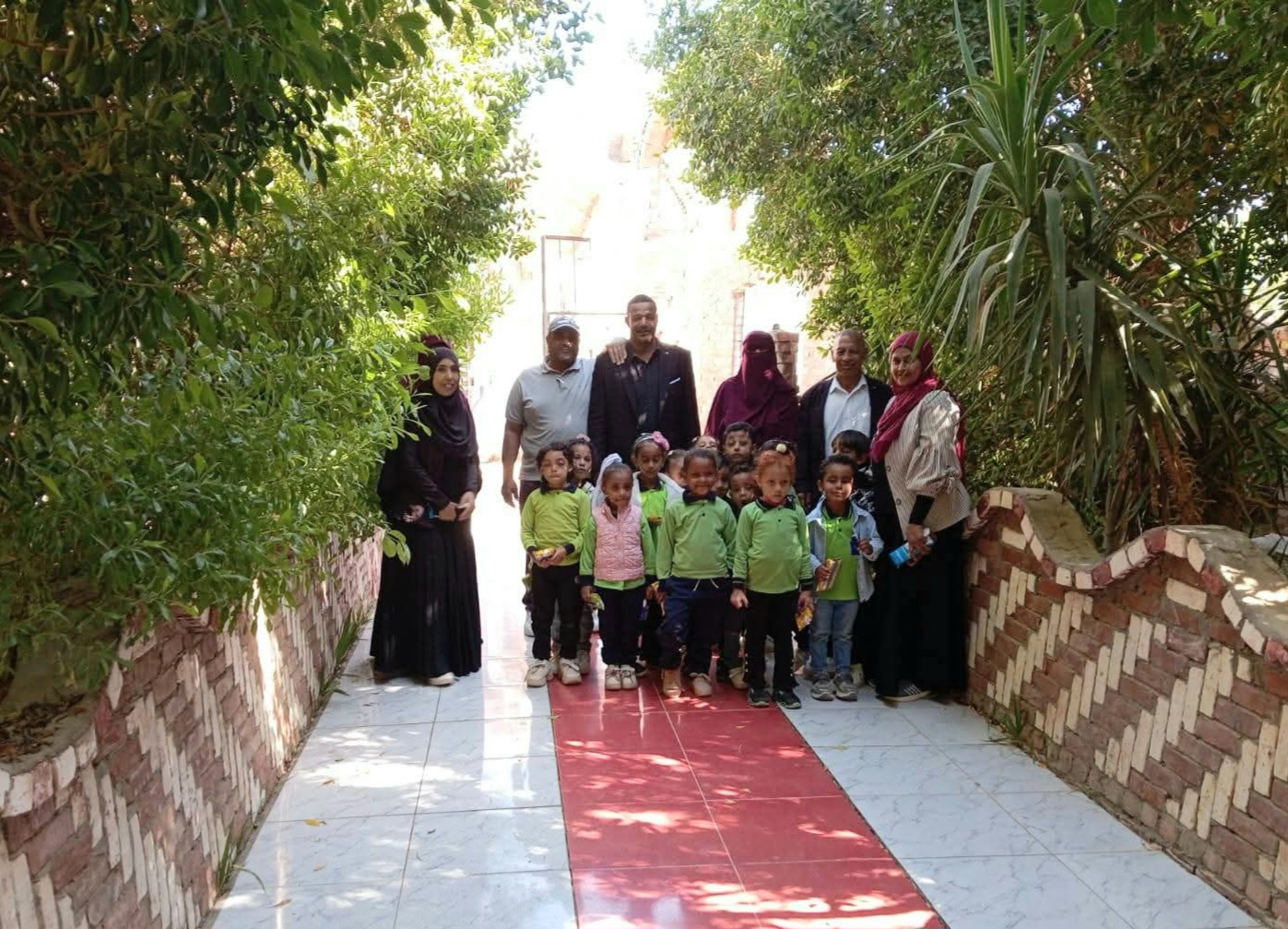 مدخل الوحدة المحلية للقرية مدخل الوحدة المحلية للقرية