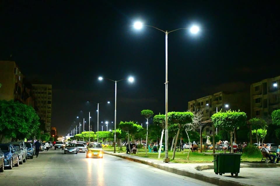 اضاءة الشواىع بمحافظة بورسعيد اضاءة الشواىع بمحافظة بورسعيد