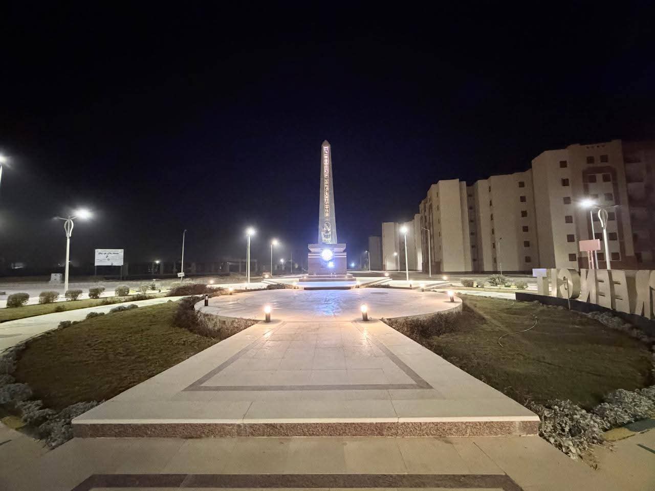 أحد ميادين قنا الجديدة أحد ميادين قنا الجديدة