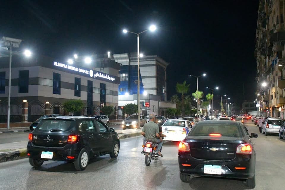 الانارة ف شوارع بوؤسعيد الانارة ف شوارع بوؤسعيد