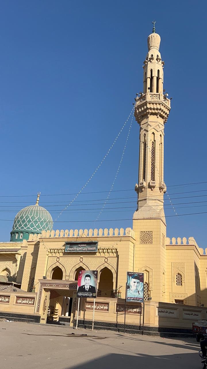 مسجد القعقاع بن عمرو التميمي من الخارج