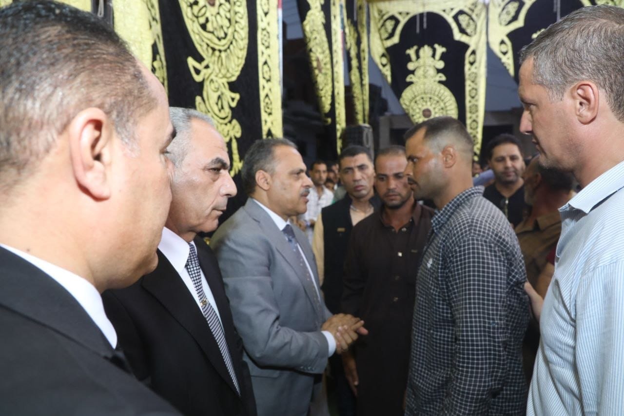 وصول محافظ الشرقية العزاء وصول محافظ الشرقية العزاء