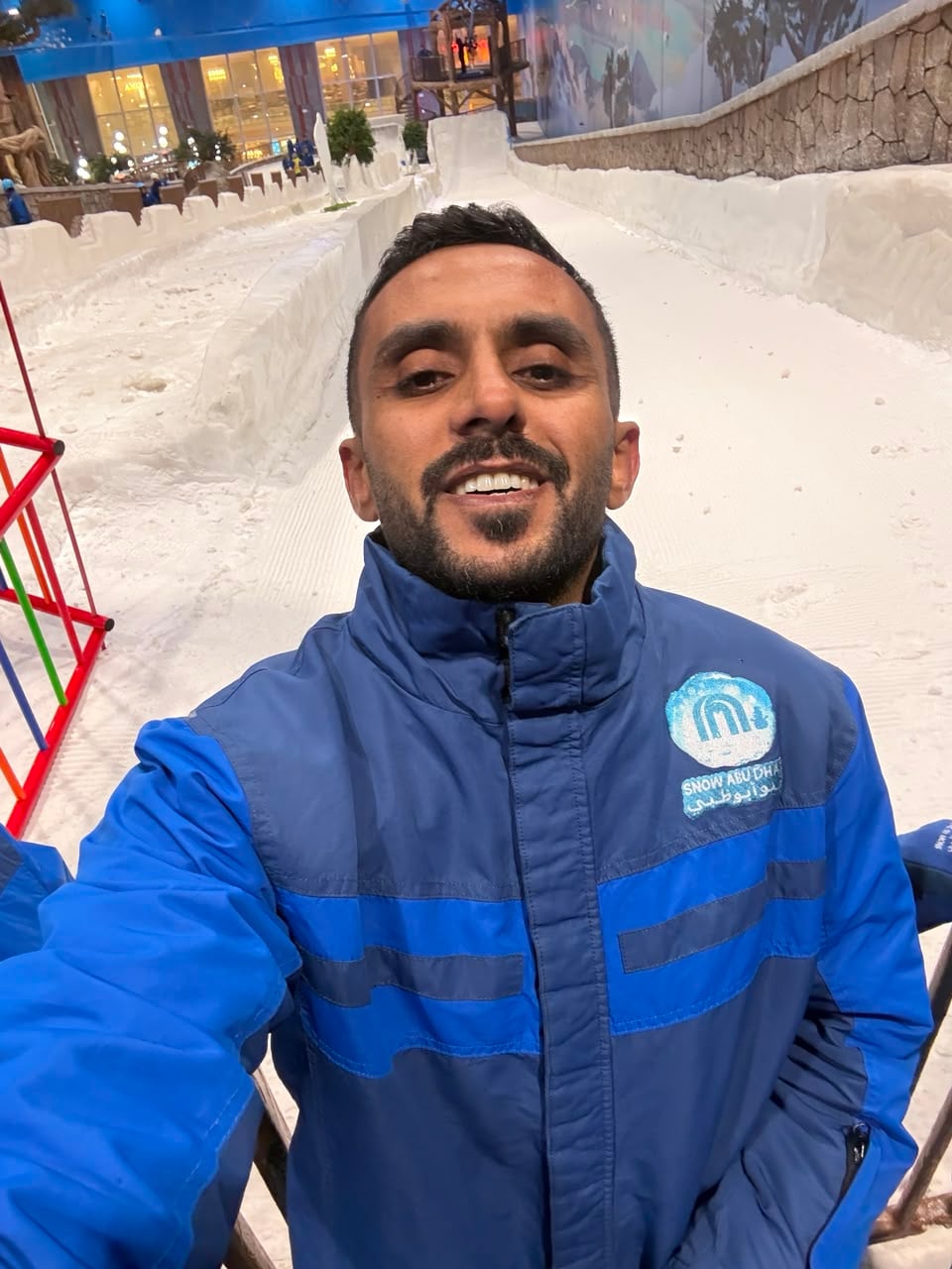 محمد أسعد خلال تجربة سنو أبوظبي  (2)