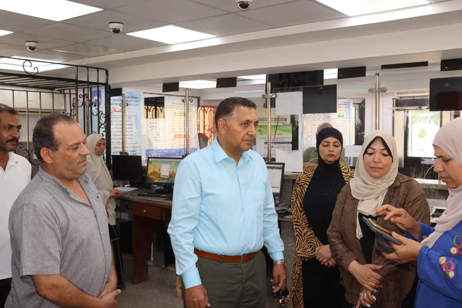 خلال الجولة بالمركز التكنولوجي بقها خلال الجولة بالمركز التكنولوجي بقها