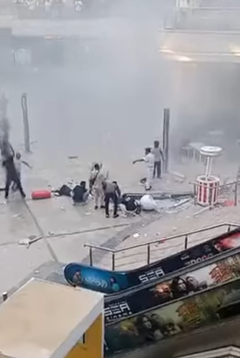 حريق مول التجمع (2)