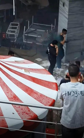 آثار حريق محل هدايا داخل مول أربيلا بلازا بالتجمع (8)