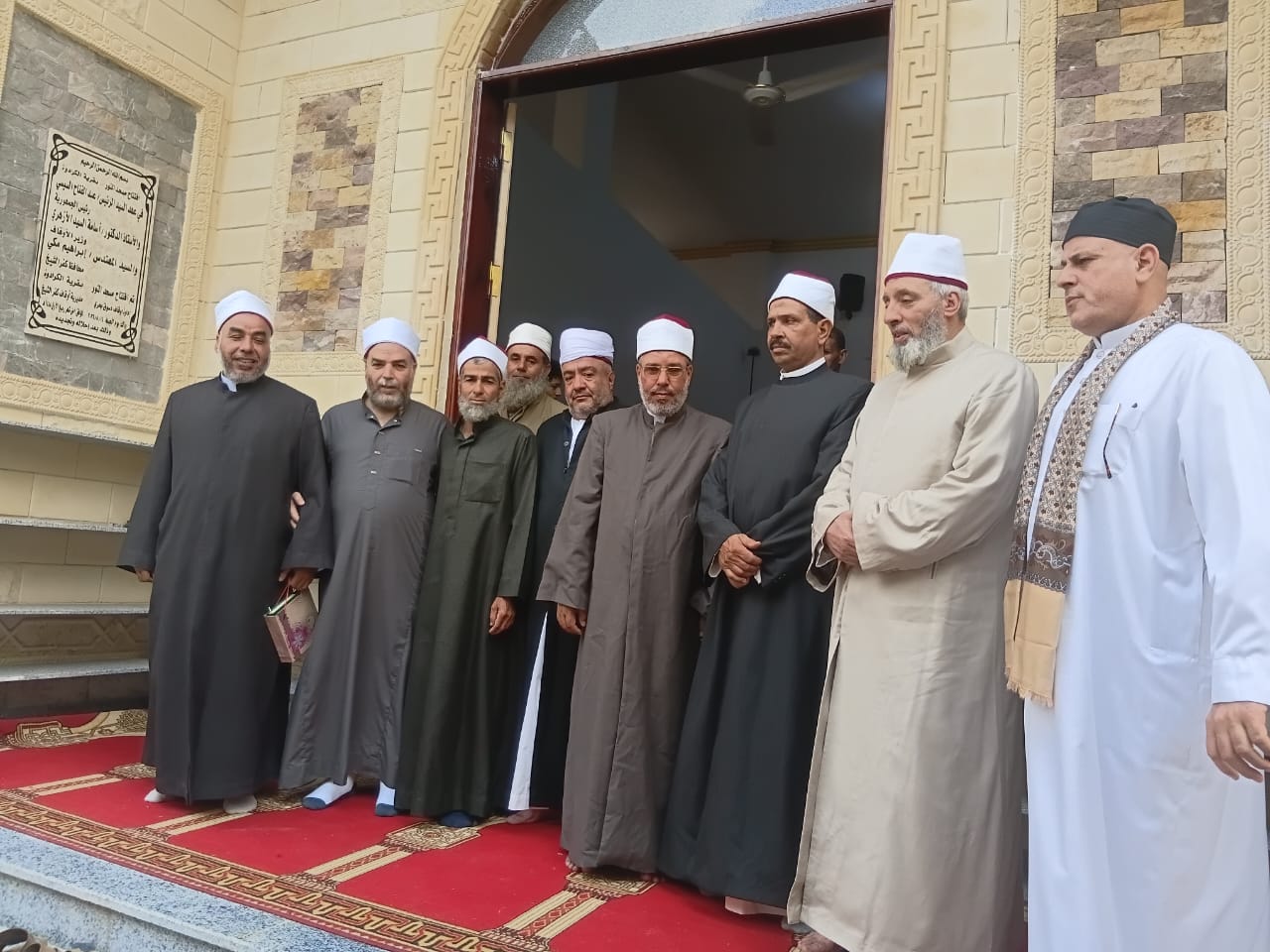 افتتاح مسجد بسيدي سالم