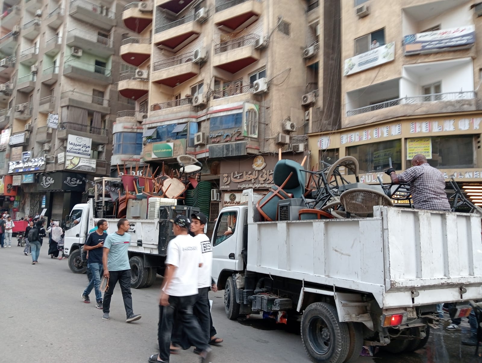 حملة مكبرة لرفع الإشغالات