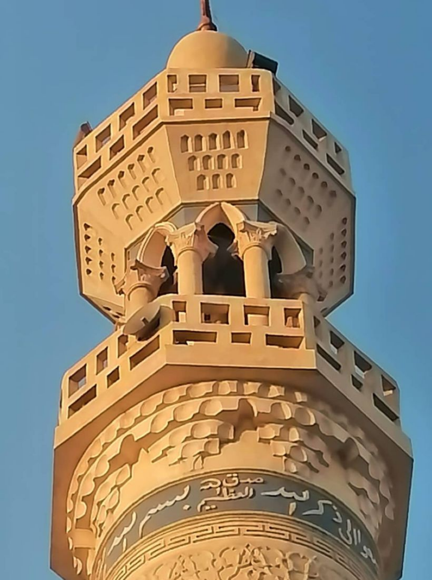 مأذنة المسجد تحفة معمارية