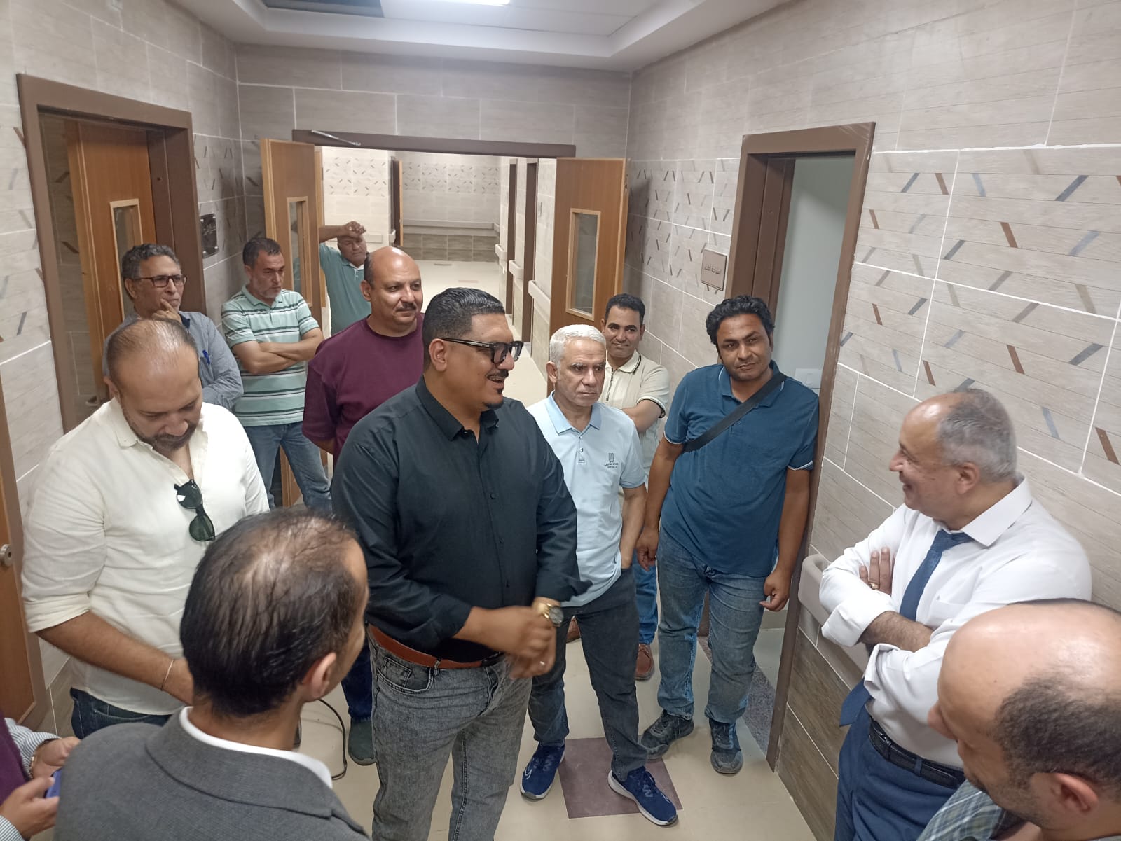 متابعة الأقسام الداخلية