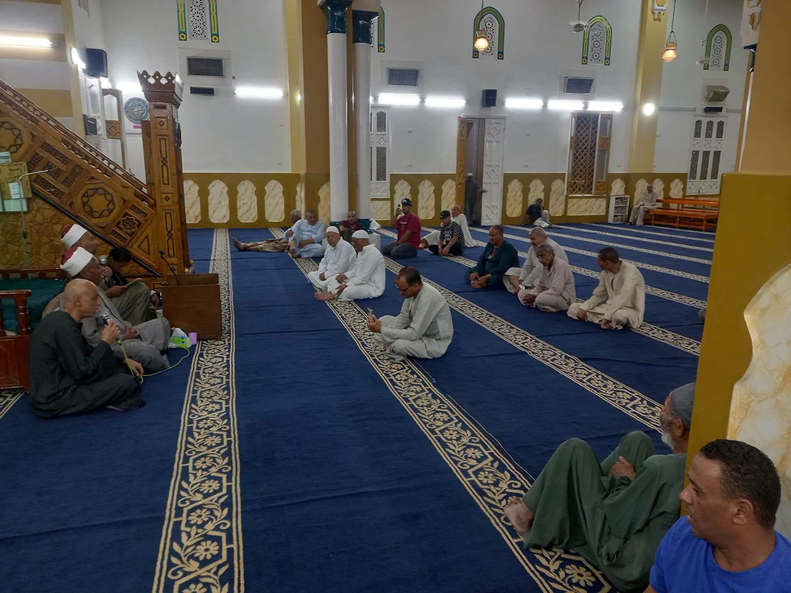 قراءة الشمائل المحمدية ومدائح البردة خلال الإحتفالية