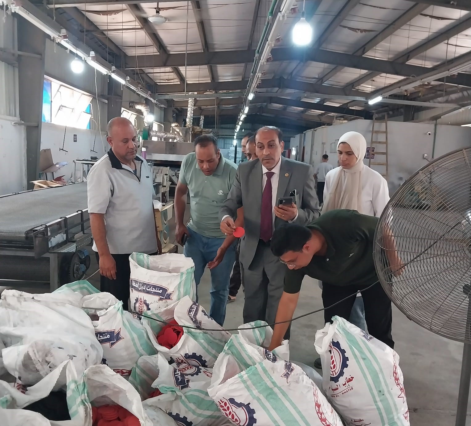 الكميات المضبوطة