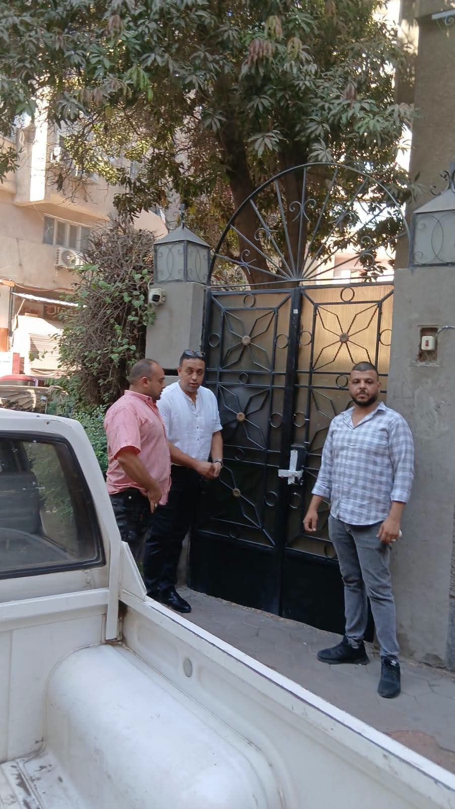 العجوزة تزيل جمالونًا مخالفًا بقطعة أرض مخصصة لجراج (1)