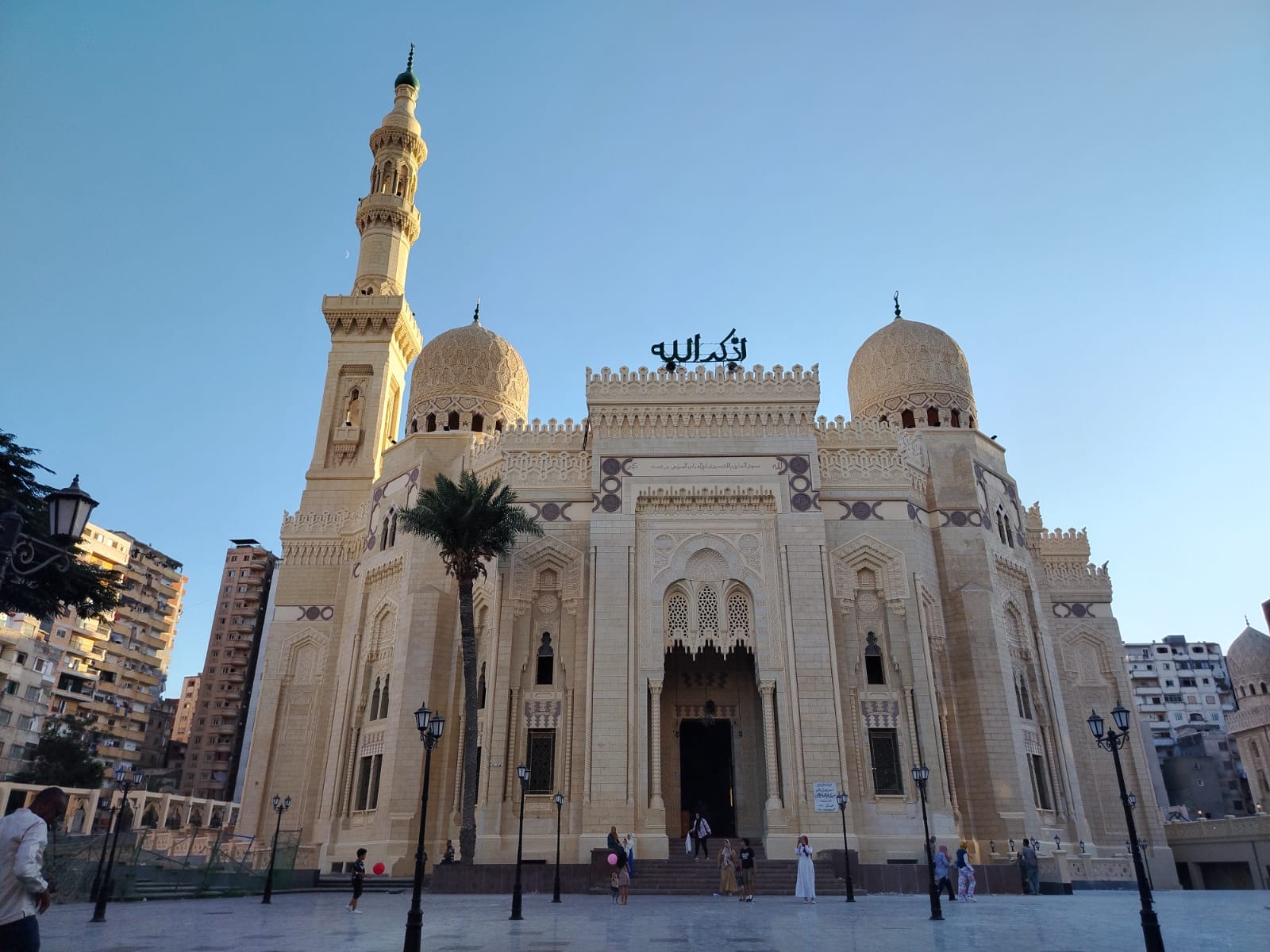مسجد أبو العباس المرسي بعد أعمال التطوير (2)