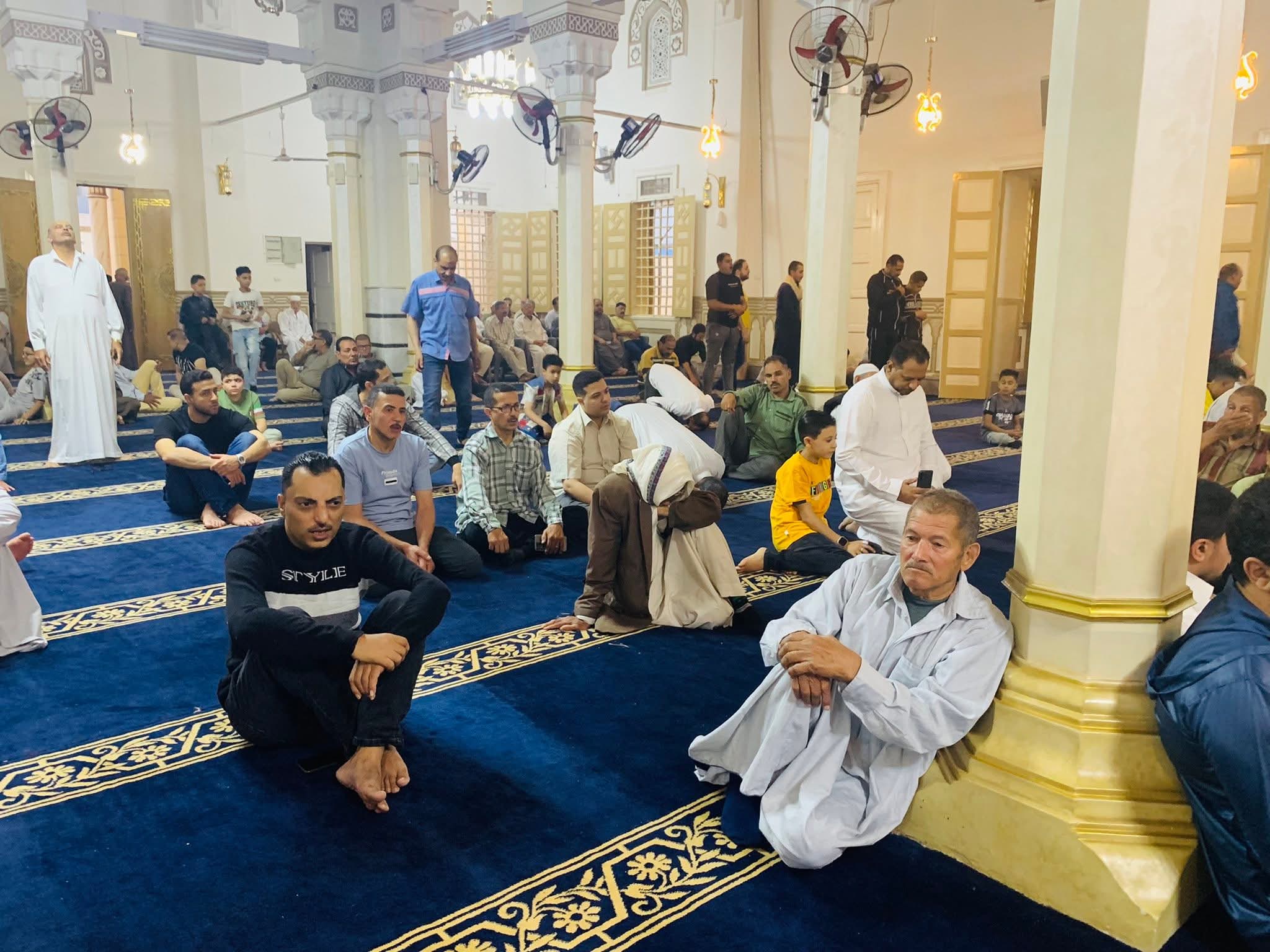 المسجد بعد اعمال التجديد