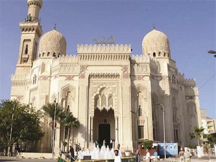 مسجد أبو العباس المرسي قبل اعمال التجديد (1)