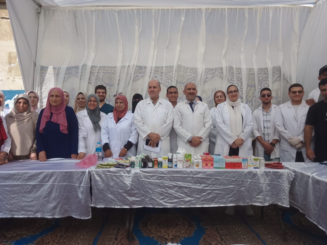 خلال فعاليات القافلة البيطرية المجانية خلال فعاليات القافلة البيطرية المجانية