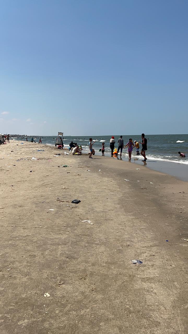 شواطئ جمصة اليوم