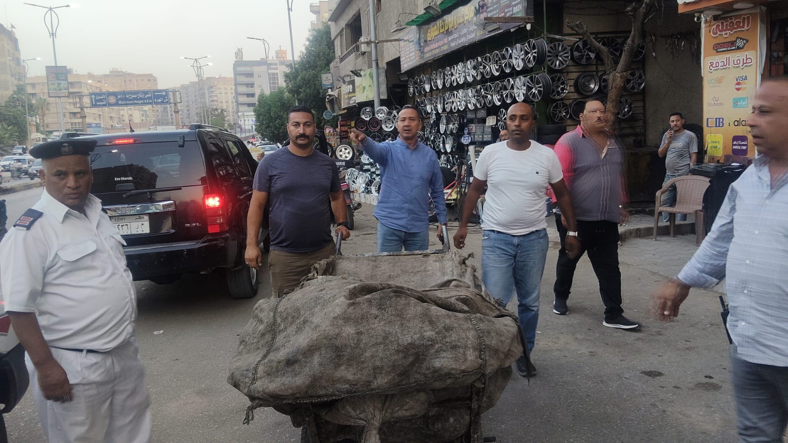 جانب من المضبوطات جانب من المضبوطات