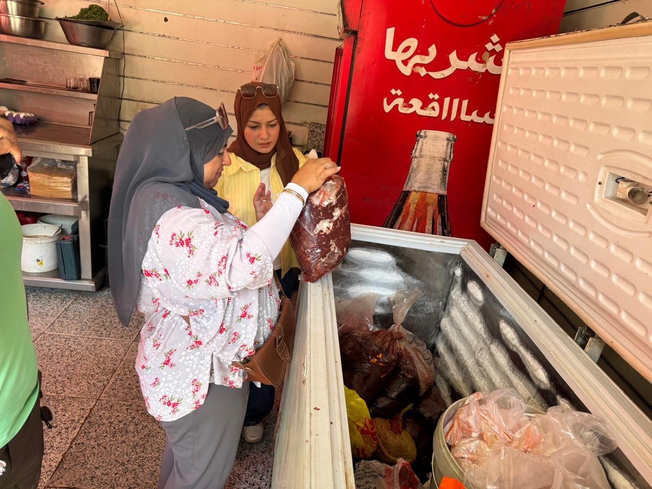 جانب من المضبوطات خلال الحملة جانب من المضبوطات خلال الحملة