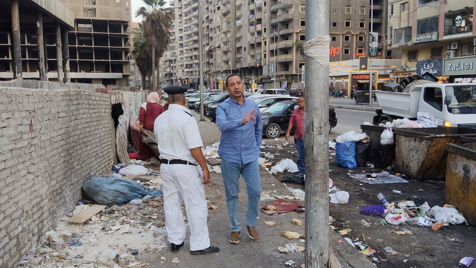 جانب من مصادرة المضبوطات جانب من مصادرة المضبوطات